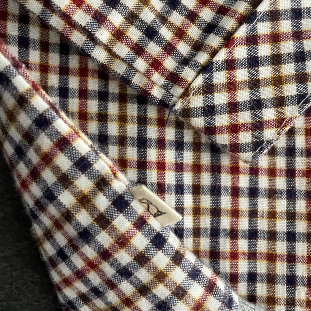 Me & Henry 18-24 Month Polo Onesie 1/2 Plaid Button Down - Picture 8 of 8